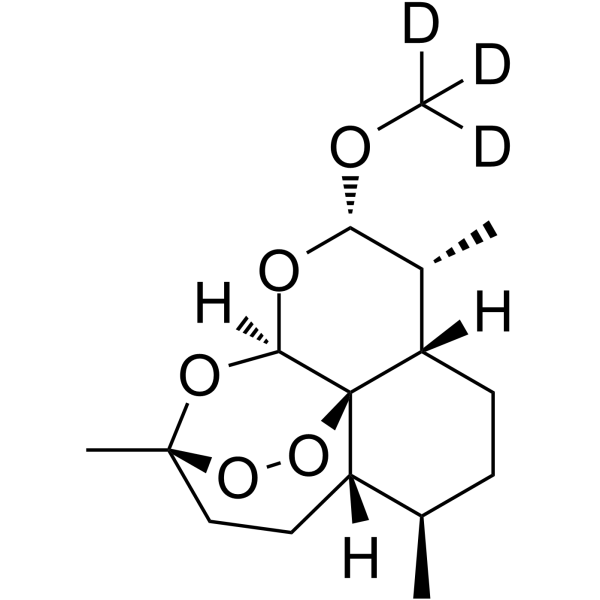 Artemether-d3 (Dihydroqinghaosu methyl ether-d3; Dihydroartemisinin methyl ether-d3; SM224-d3) 93787
